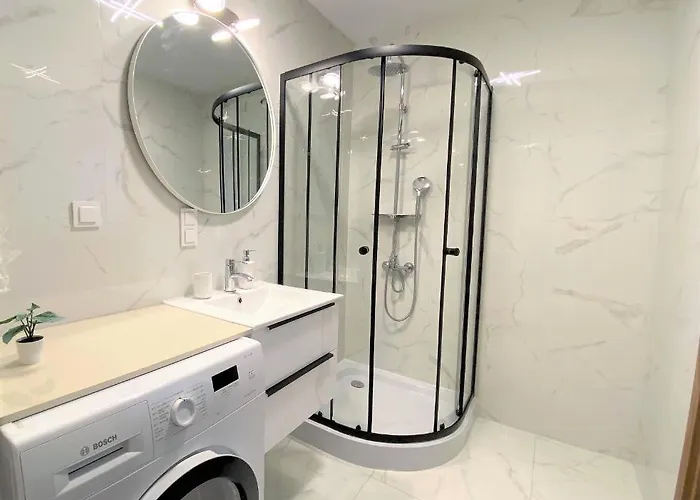 Nowy Vip Sea Gardens Przystan Letnica Morze 아파트 *