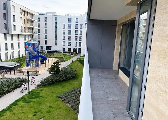 Nowy Vip Sea Gardens Przystan Letnica Morze 아파트