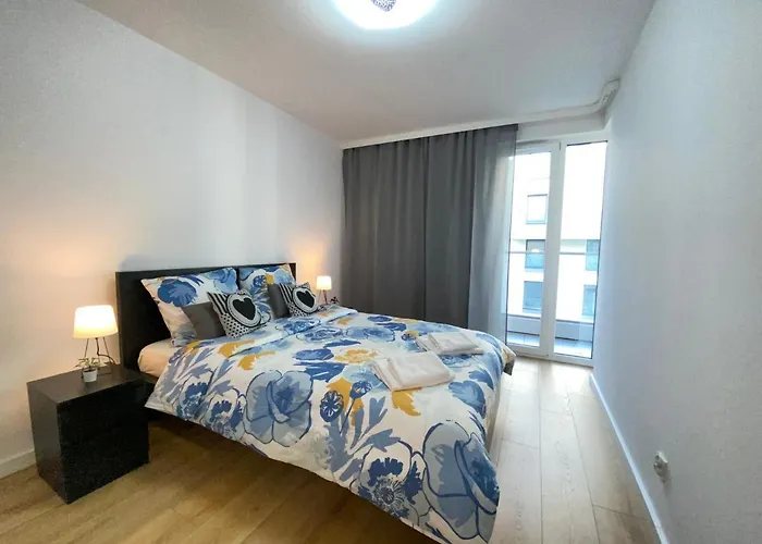 아파트 Nowy Vip Sea Gardens Przystan Letnica Morze